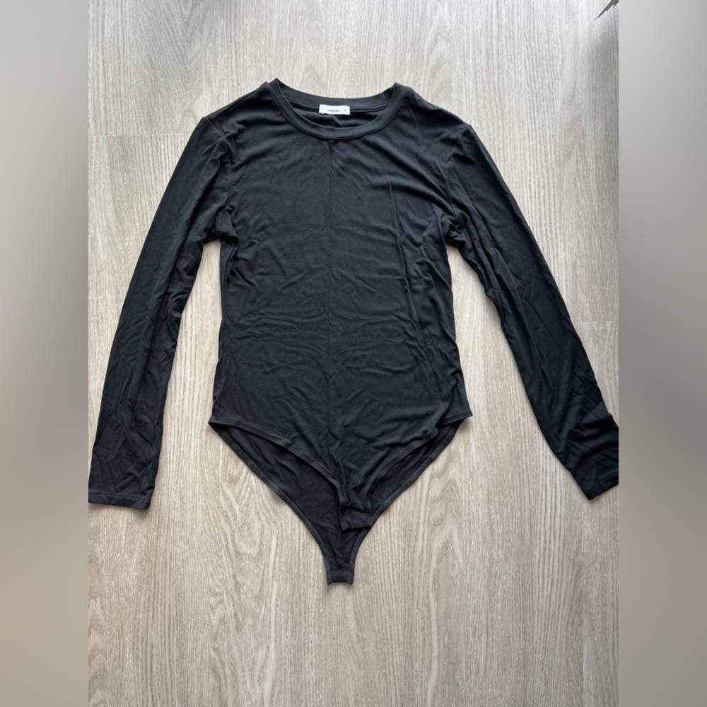 Black Long Sleeve Bodysuit